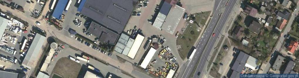 Zdjęcie satelitarne Paczkomat InPost MAR01I
