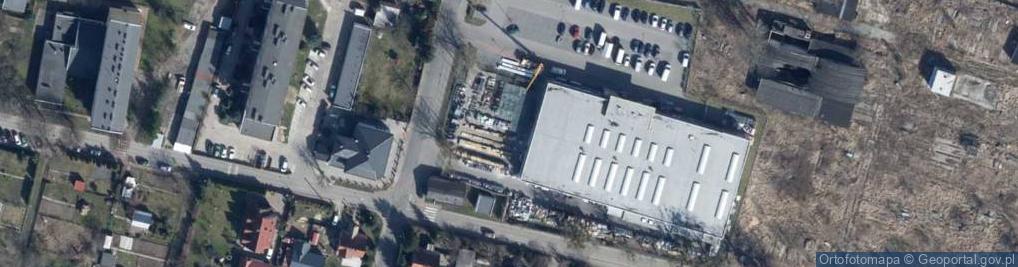 Zdjęcie satelitarne Paczkomat InPost MDZ01N