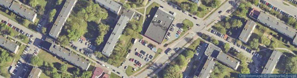 Zdjęcie satelitarne Paczkomat InPost MIE08A