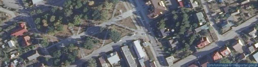 Zdjęcie satelitarne Paczkomat InPost MIP01N