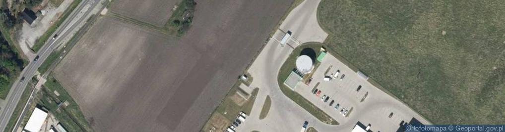 Zdjęcie satelitarne Paczkomat InPost MKD02BAPP