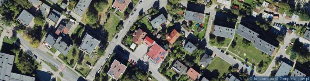 Zdjęcie satelitarne Paczkomat InPost MKW08M