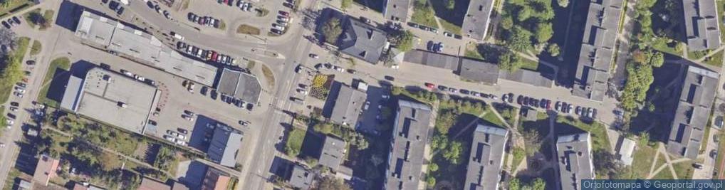 Zdjęcie satelitarne Paczkomat InPost MLW02N