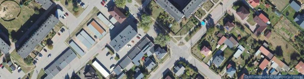 Zdjęcie satelitarne Paczkomat InPost MON01M