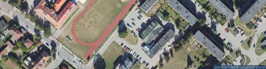 Zdjęcie satelitarne Paczkomat InPost MON03M