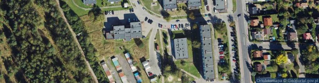 Zdjęcie satelitarne Paczkomat InPost MSY02N