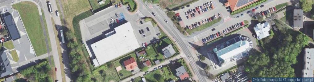 Zdjęcie satelitarne Paczkomat InPost MYS12M