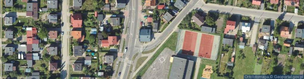 Zdjęcie satelitarne Paczkomat InPost NID03BAPP