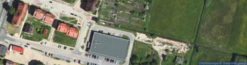 Zdjęcie satelitarne Paczkomat InPost NID05M