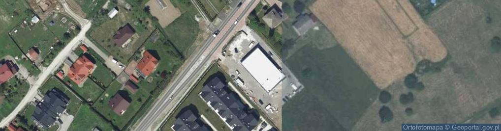 Zdjęcie satelitarne Paczkomat InPost NIE01M