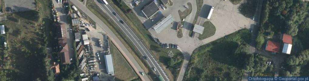 Zdjęcie satelitarne Paczkomat InPost NIG01N