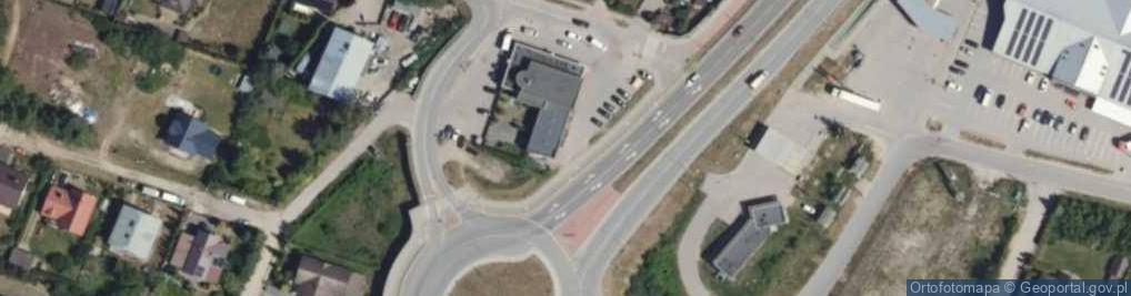 Zdjęcie satelitarne Paczkomat InPost NIK02M