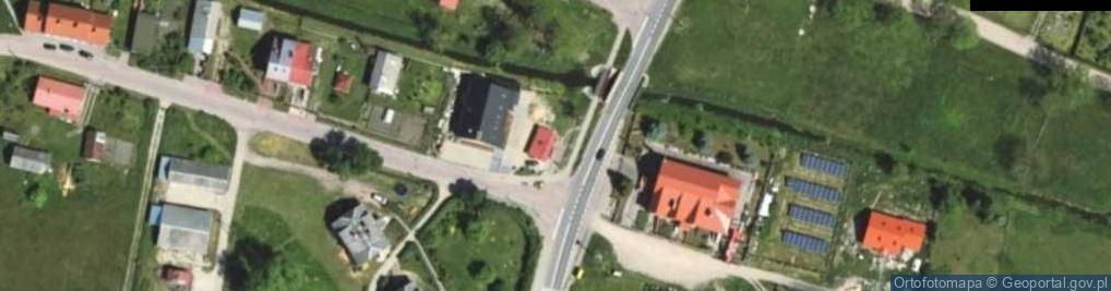 Zdjęcie satelitarne Paczkomat InPost NPI01M