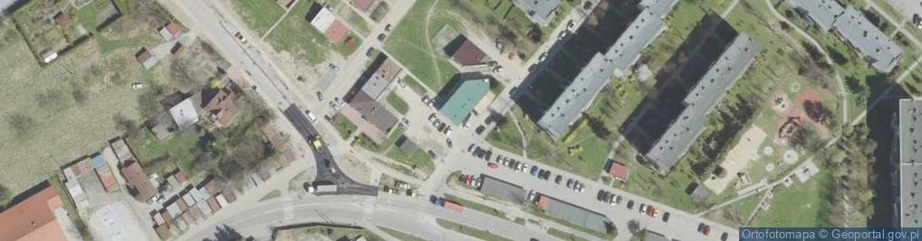 Zdjęcie satelitarne Paczkomat InPost NSA03BAPP
