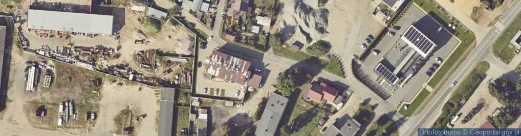 Zdjęcie satelitarne Paczkomat InPost NWIE01M