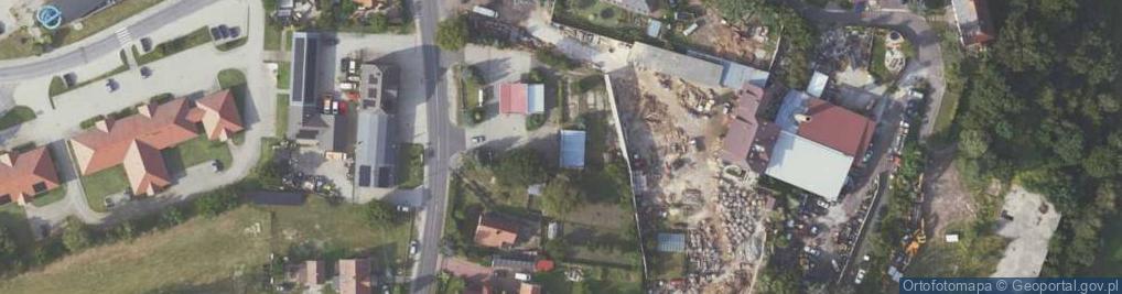 Zdjęcie satelitarne Paczkomat InPost OCX01M