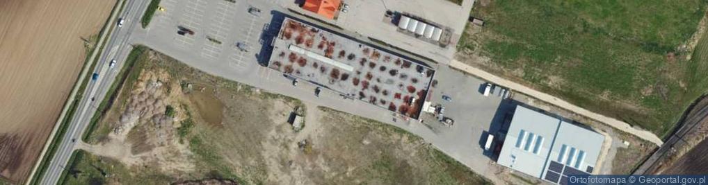 Zdjęcie satelitarne Paczkomat InPost OKC01M