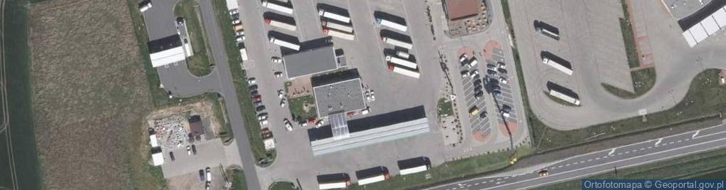 Zdjęcie satelitarne Paczkomat InPost OKM01A