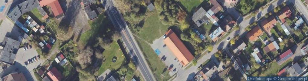 Zdjęcie satelitarne Paczkomat InPost OKO01BAPP