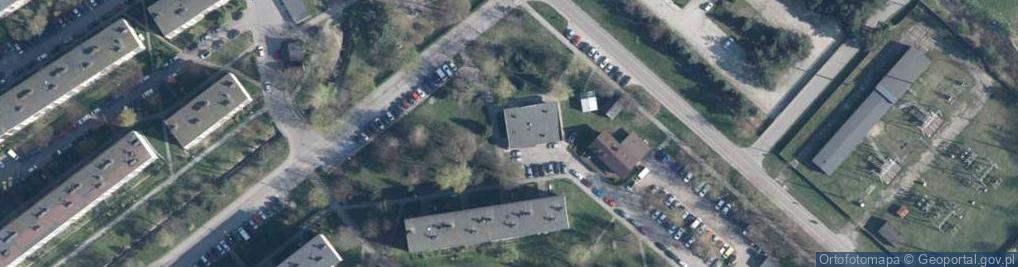 Zdjęcie satelitarne Paczkomat InPost OLK09M