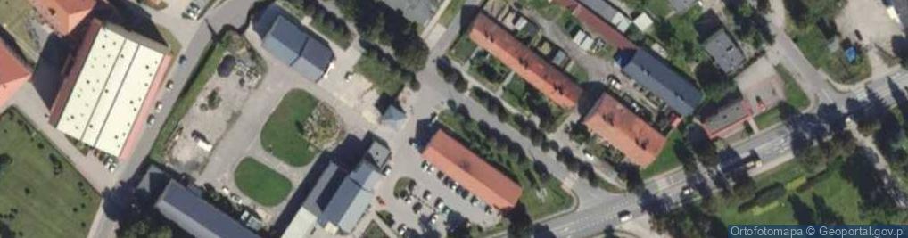 Zdjęcie satelitarne Paczkomat InPost OPK01BAPP