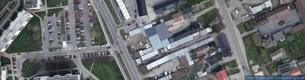 Zdjęcie satelitarne Paczkomat InPost OPO01M
