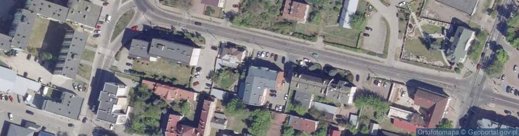 Zdjęcie satelitarne Paczkomat InPost OSM02A