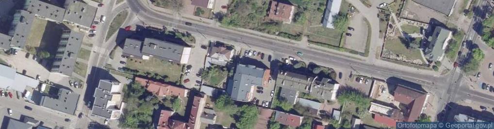 Zdjęcie satelitarne Paczkomat InPost OSM02A