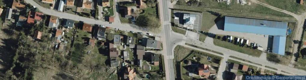 Zdjęcie satelitarne Paczkomat InPost OST01BAPP