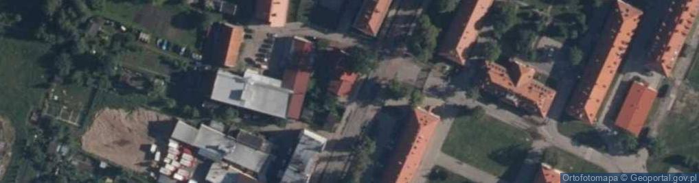 Zdjęcie satelitarne Paczkomat InPost OSZ01BAPP