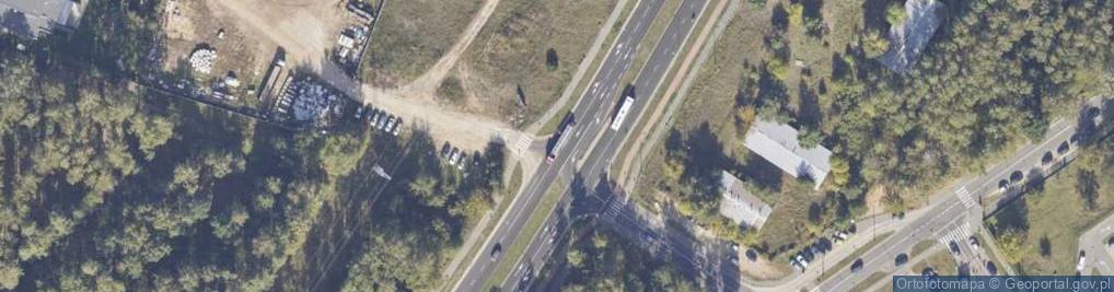 Zdjęcie satelitarne Paczkomat InPost OTS05BAPP