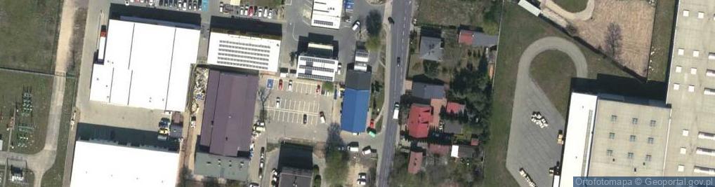Zdjęcie satelitarne Paczkomat InPost OZM03M