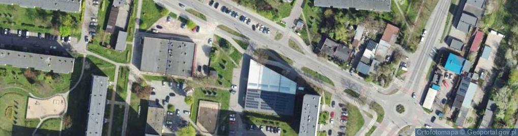 Zdjęcie satelitarne Paczkomat InPost PAB17M