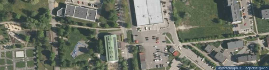 Zdjęcie satelitarne Paczkomat InPost PAW01M
