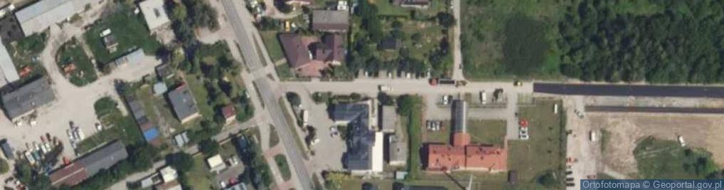 Zdjęcie satelitarne Paczkomat InPost PAZ01M