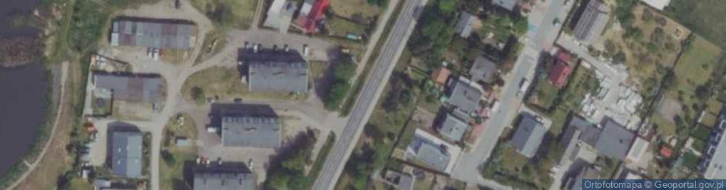 Zdjęcie satelitarne Paczkomat InPost PBD01APP