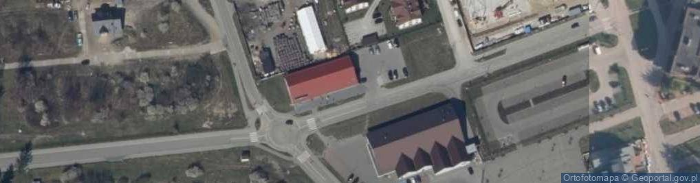 Zdjęcie satelitarne Paczkomat InPost PEL05M