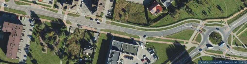 Zdjęcie satelitarne Paczkomat InPost PGD01A