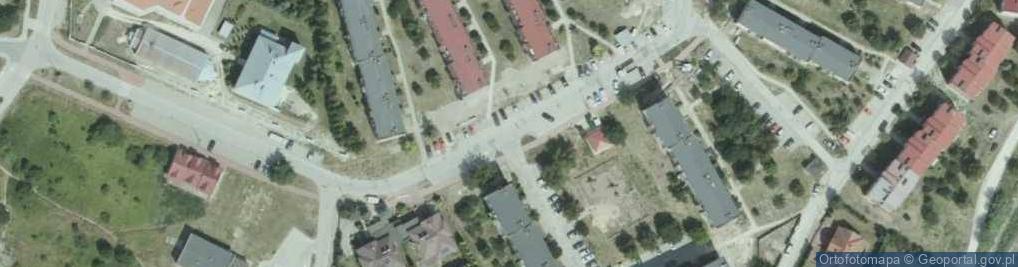 Zdjęcie satelitarne Paczkomat InPost PIN01BAPP