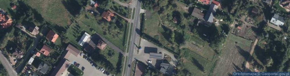 Zdjęcie satelitarne Paczkomat InPost PKK01M