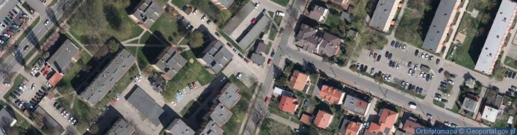 Zdjęcie satelitarne Paczkomat InPost PLC08W