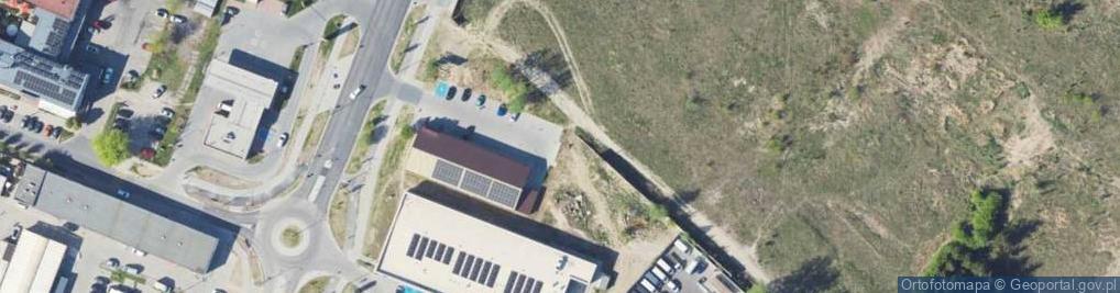 Zdjęcie satelitarne Paczkomat InPost PLC18BAPP