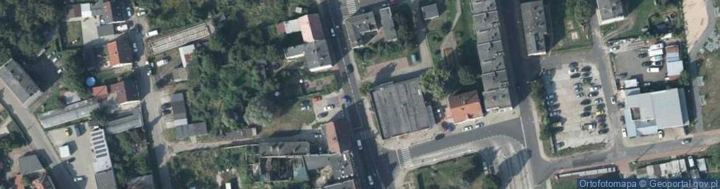 Zdjęcie satelitarne Paczkomat InPost PLO06M