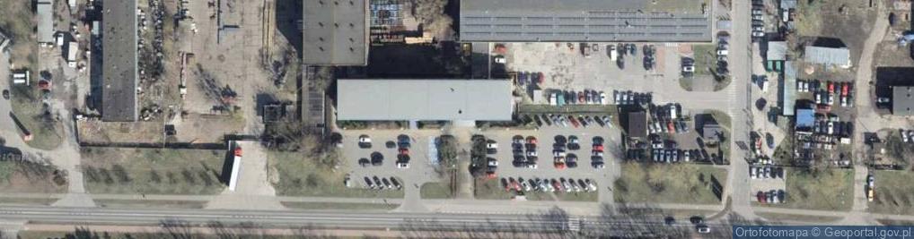 Zdjęcie satelitarne Paczkomat InPost PLO08M