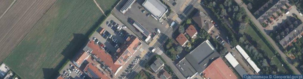 Zdjęcie satelitarne Paczkomat InPost PLW01M