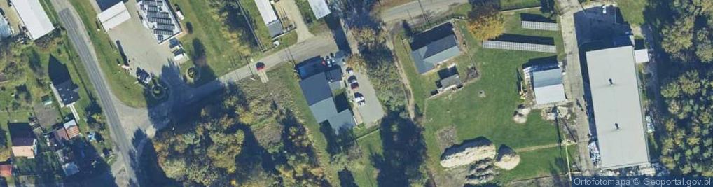 Zdjęcie satelitarne Paczkomat InPost POO01M