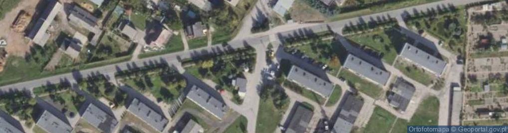 Zdjęcie satelitarne Paczkomat InPost POP01M