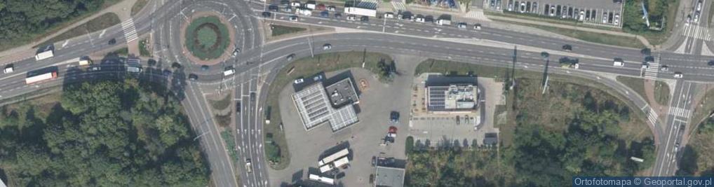 Zdjęcie satelitarne Paczkomat InPost POZ06A