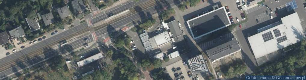 Zdjęcie satelitarne Paczkomat InPost POZ08A