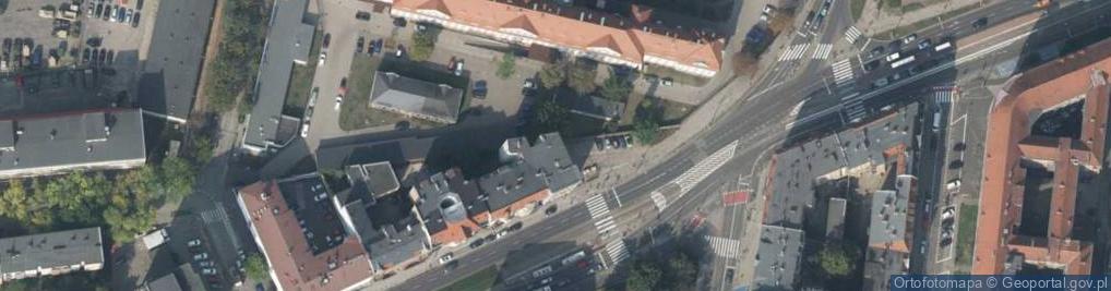 Zdjęcie satelitarne Paczkomat InPost POZ08H